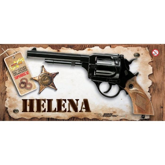 Colpo pistola pistola giocattolo Rodeo Wild West Divertente Accessorio Occidentale 