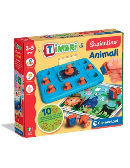 Clementoni I Timbri di Sapientino Animali