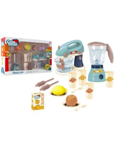 Frullatore Mixer con Frutta e Accessori