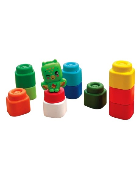 Soft Clemmy Baby Dragon Blocks Set