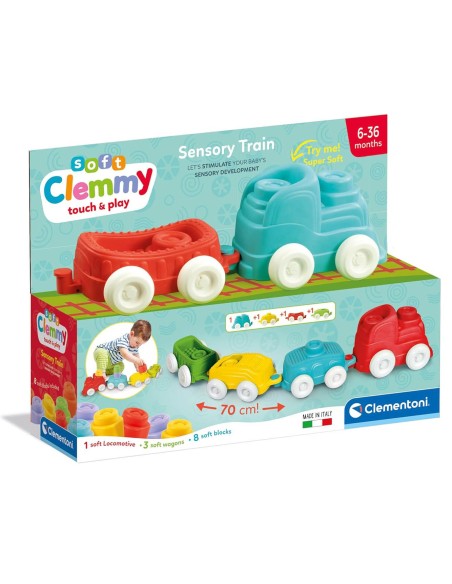 Soft Clemmy Sensory Train Treno Sensoriale