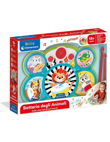 Clementoni Batteria degli Animali