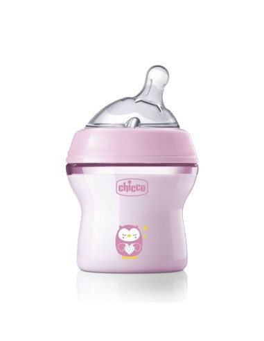 Chicco Biberon NaturalFeeling 150ml 0m+ Rosa