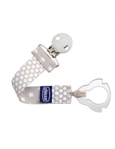 Chicco catenella portasucchietto Fashion Clip neutro