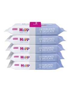Hipp Salviettine Detergenti Delicate 5x48pz