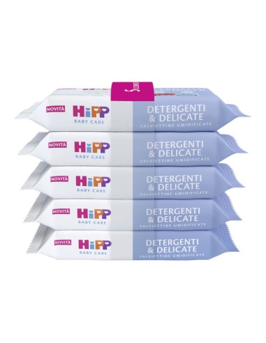 Hipp Salviettine Detergenti Delicate 5x48pz