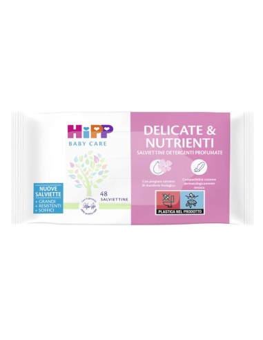 Hipp Salviettine Delicate e Nutrienti 48pz