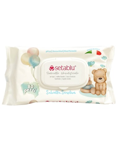 Setablu Salviettine Sensitive 80pz