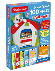 Clementoni Sapientino Le Mie Prime 100 Parole Animali