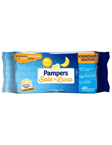 Pampers Salviettine Sole e Luna 40pz