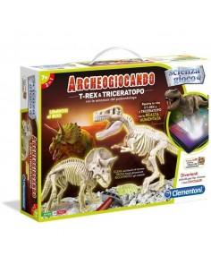 Clementoni Archeogiocando T-Rex & Triceratopo 13984