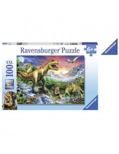 Ravensburger Puzzle L'Era Dei Dinosauri 100 Pezzi