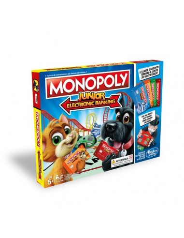 Monopoly Junior Electronic Banking Gioco in Scatola