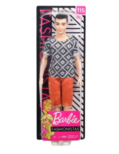 Barbie Ken Fashionistas FXL62