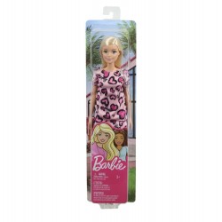 Barbie Trendy Con Abito Rosa e Cuoricini