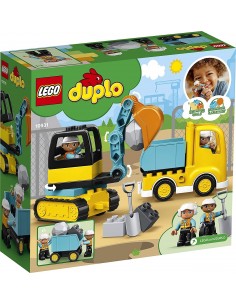 Lego Duplo Camion e Scavatrice cingolata 10931