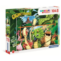 Clementoni Puzzle Gigantosaurus 104 Pezzi