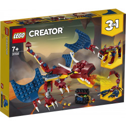 Lego Creator Drago del Fuoco 31102