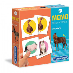 Clementoni Memo Game Farm Animals