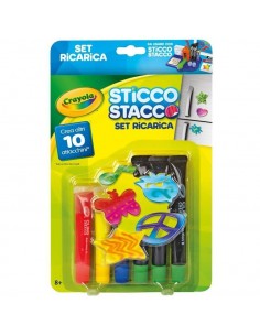 Crayola  Set Ricarica Sticco Stacco