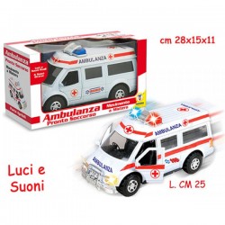 Ambulanza Pronto Soccorso 4 Suoni e Luci