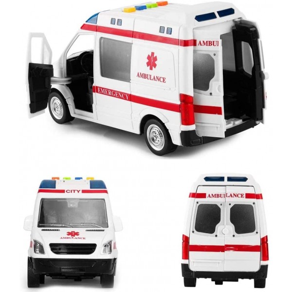 Ambulanza Luci e Suoni 30cm
