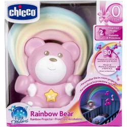 Chicco Proiettore Arcobaleno Rainbow Bear Rosa