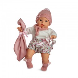 Bambola Piangente Baby Lloron Braguita Rosa 6020