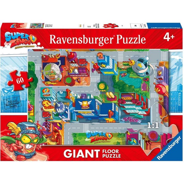 Ravensburger Puzzle Giant Superzings 60 Pezzi