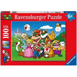 Ravensburger Puzzle Super Mario 100 Pezzi XXL