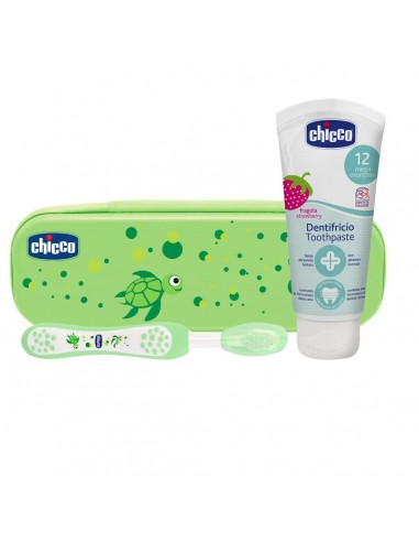 Chicco Set Igiene Primi dentini 12 mesi + Verde