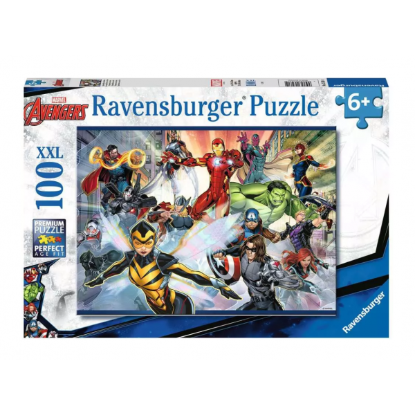 Ravensburger Puzzle Avengers 100 Pezzi XXL