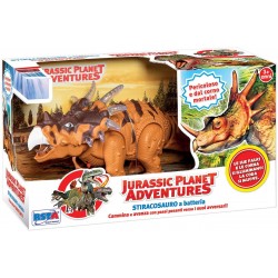 Jurassic Planet Adventures Tiracosauro a Batteria