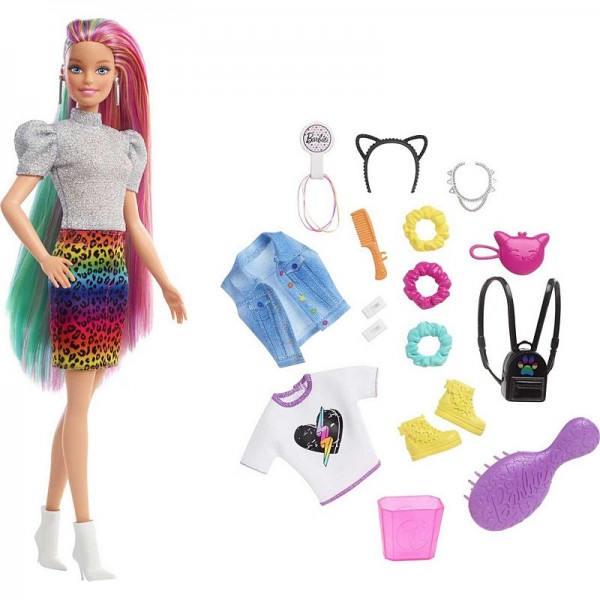 Barbie Capelli Multicolor