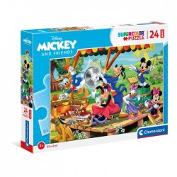 Clementoni Puzzle Mickey and Friends 24 Pezzi Maxi