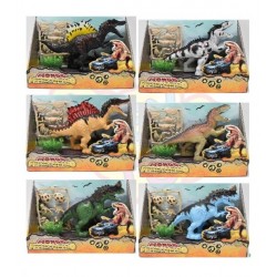 Mondo Preistorico Dinosauro con Accessori Assortiti