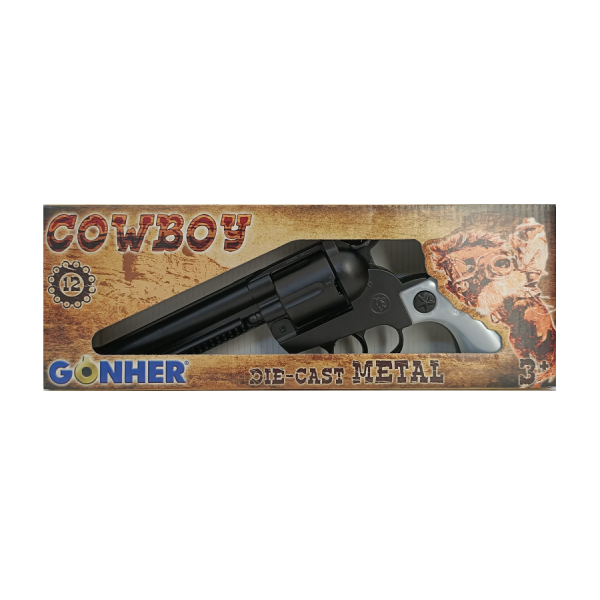Pistola Cowboy in Metallo...