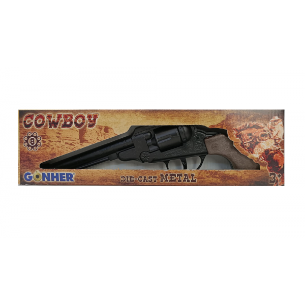 Pistola Cowboy in Metallo...