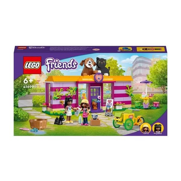 Lego Friends Il Caffè di Adozione dei Cuccioli 41699